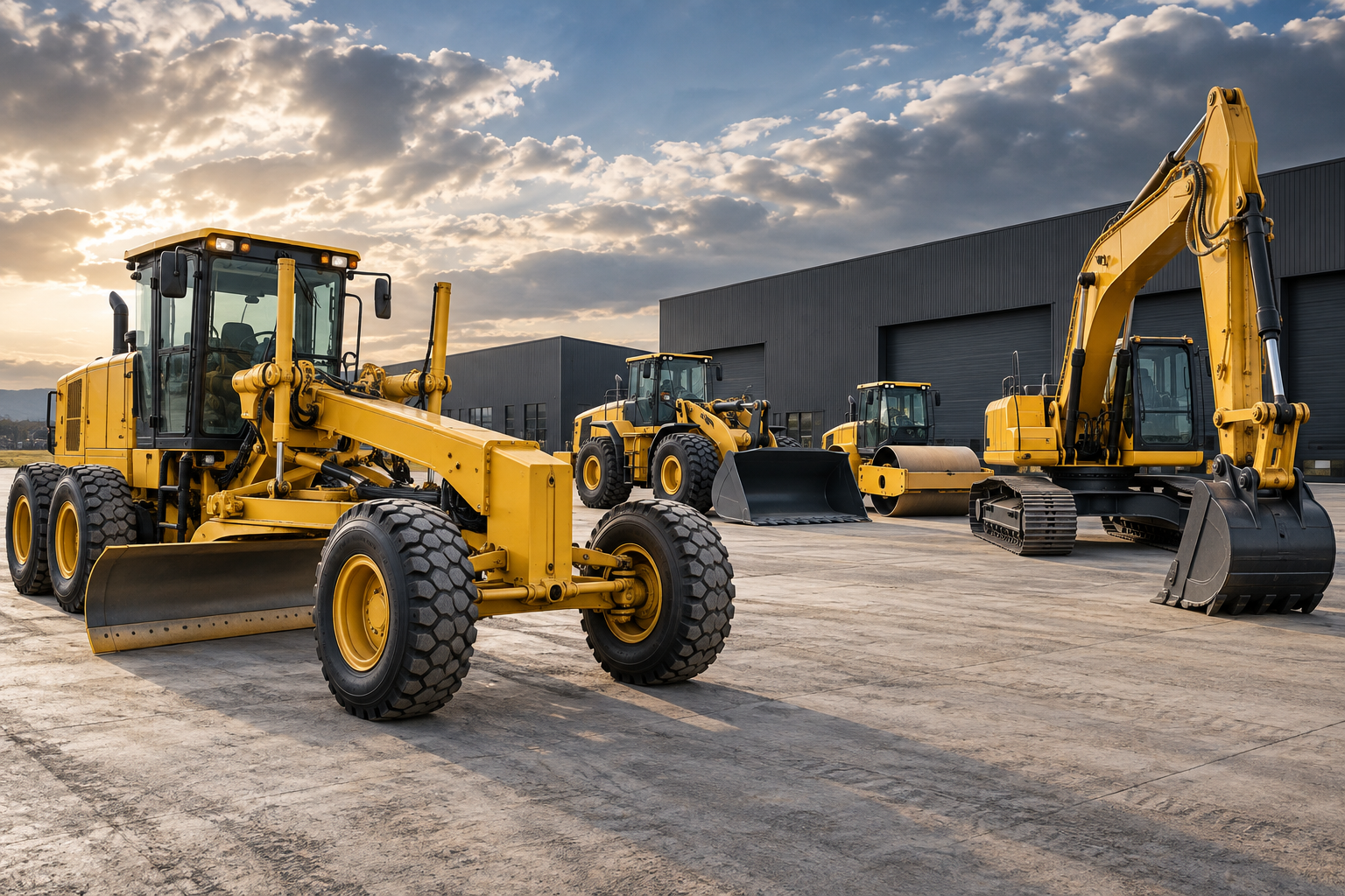 Equipamento de construção, imagem ilustrativa